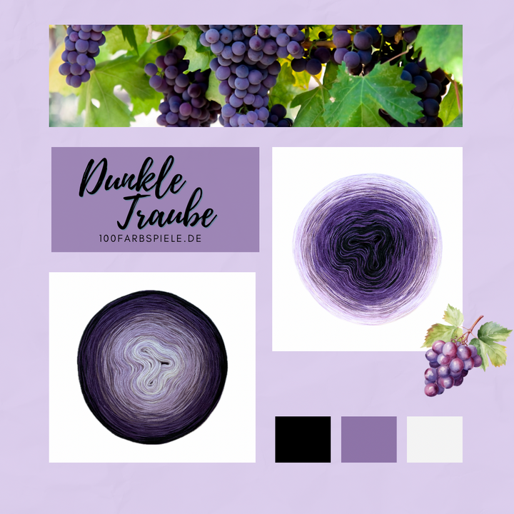 100Farbspiele Classic&amp;PREMIUM Dark Grape