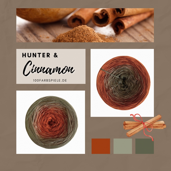 100Farbspiele  Classic&PREMIUM  Hunter & Cinnamon *