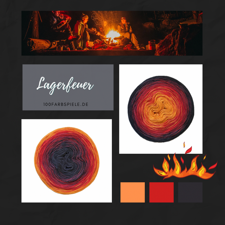 100 jeux de couleurs Feu de camp Classic&amp;PREMIUM