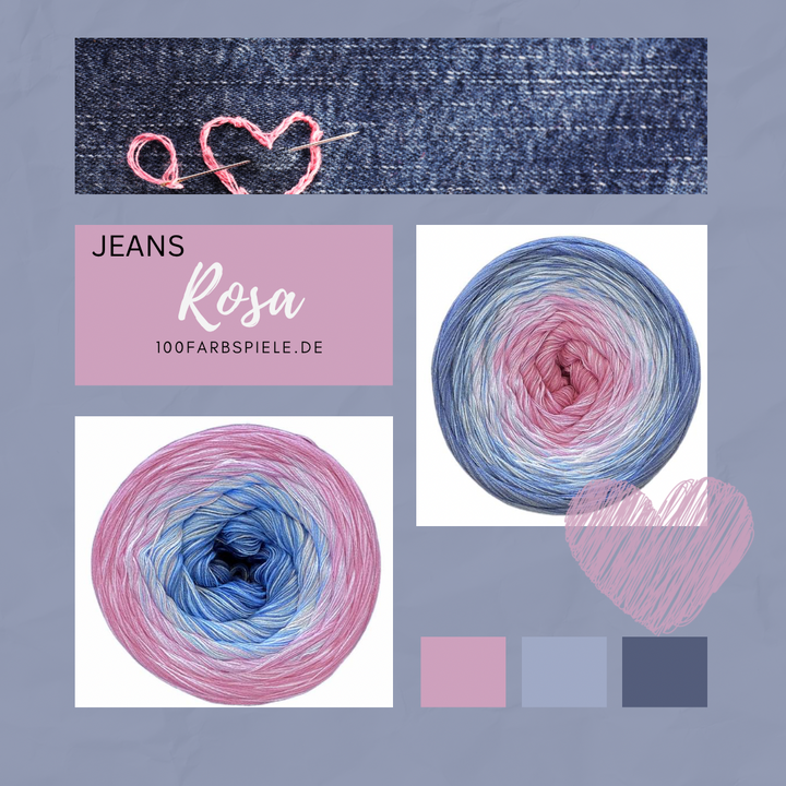 100Color Games Classic&amp;PREMIUM JEANS Pink