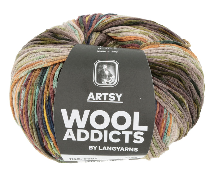 LANGYARNS Wooladdicts ARTSY *NOUVEAU Été 2024* 