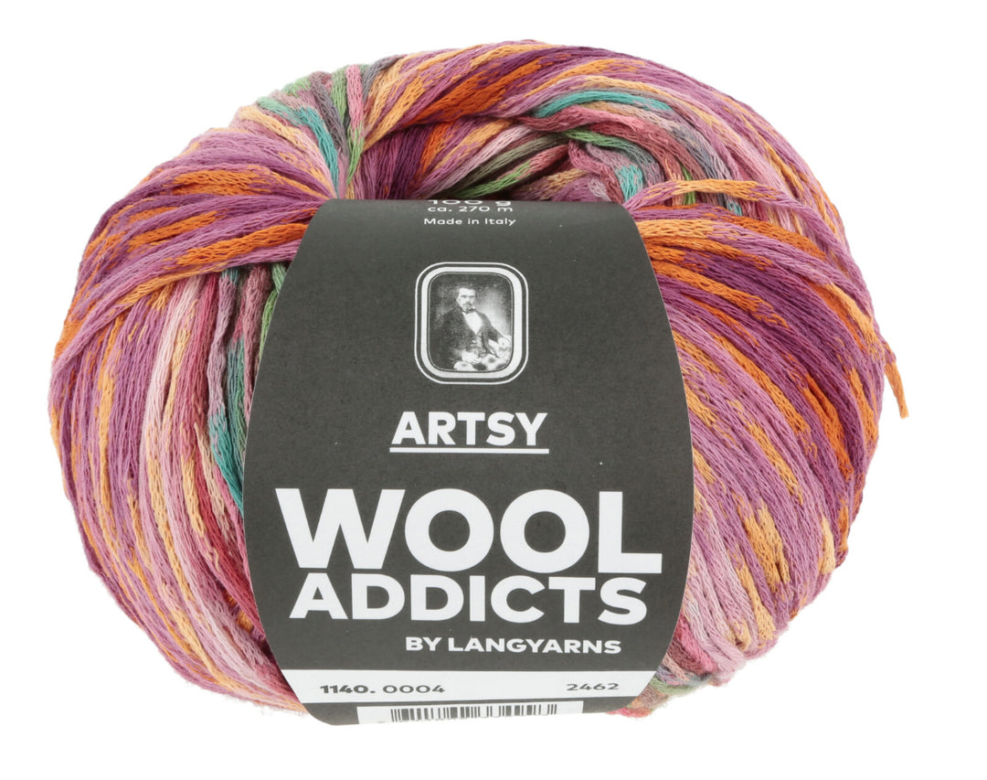 LANGYARNS Wooladdicts ARTSY *NOUVEAU Été 2024* 