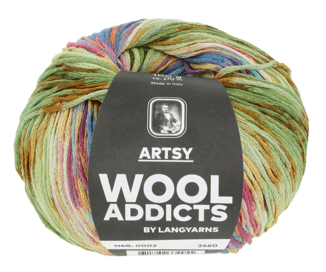 LANGYARNS Wooladdicts ARTSY *NOUVEAU Été 2024* 