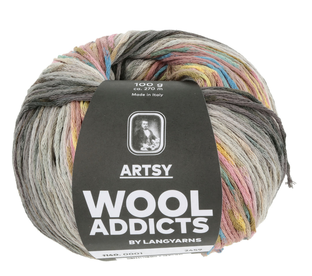 LANGYARNS Wooladdicts ARTSY *NOUVEAU Été 2024* 