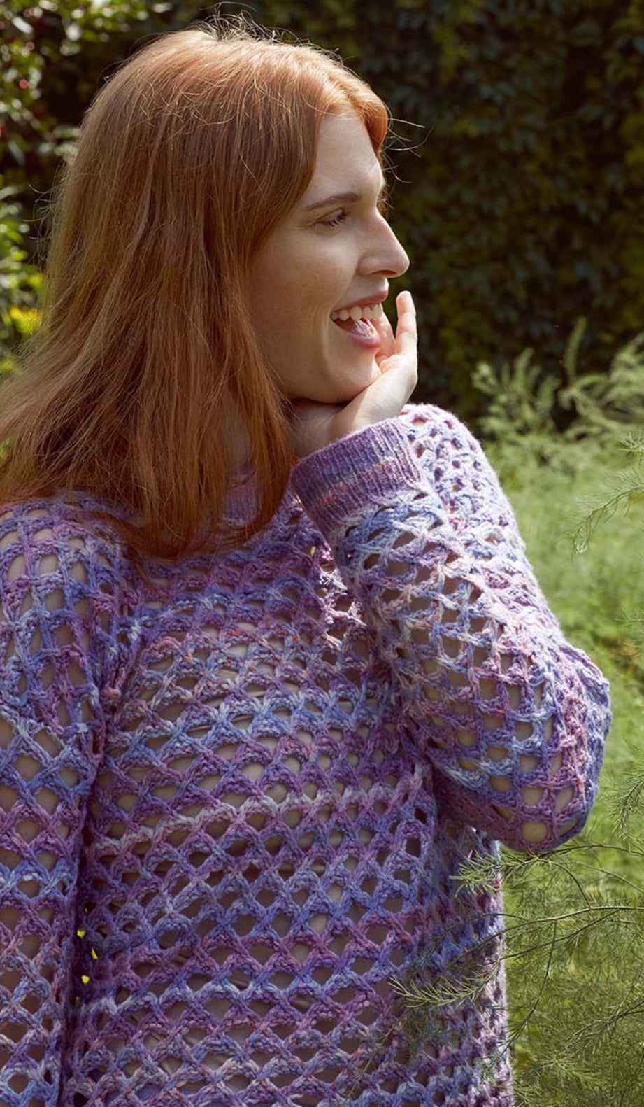 Langyarns PUNTO 68 Secret Garden current summer fashion 2024 instructions