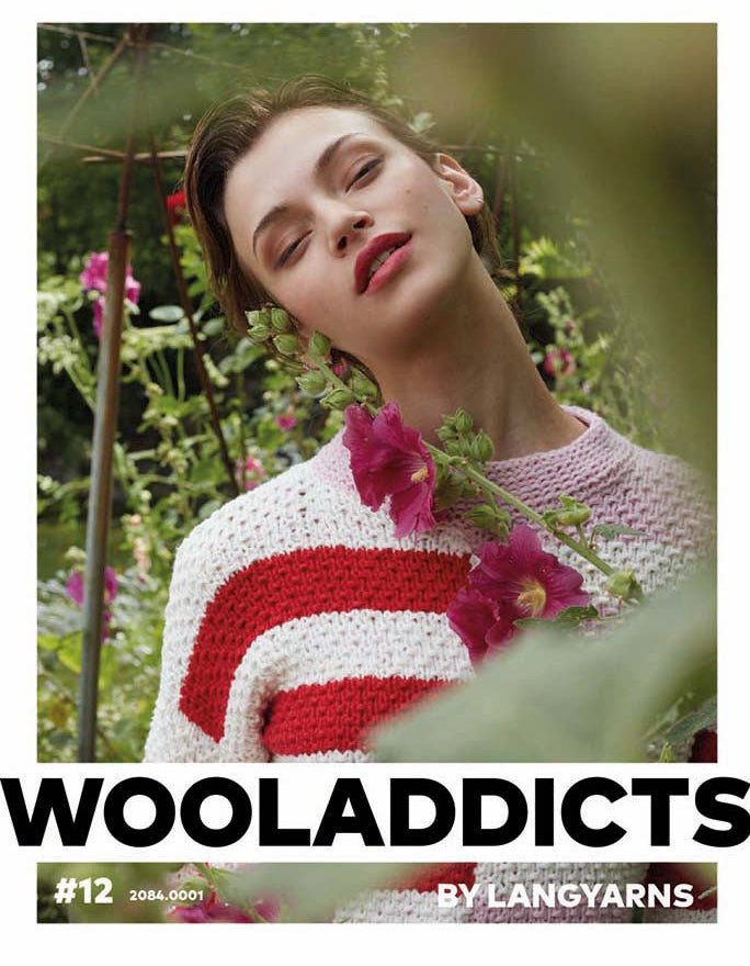 Wooladdicts #12 Langyarns current summer fashion 2024 patterns