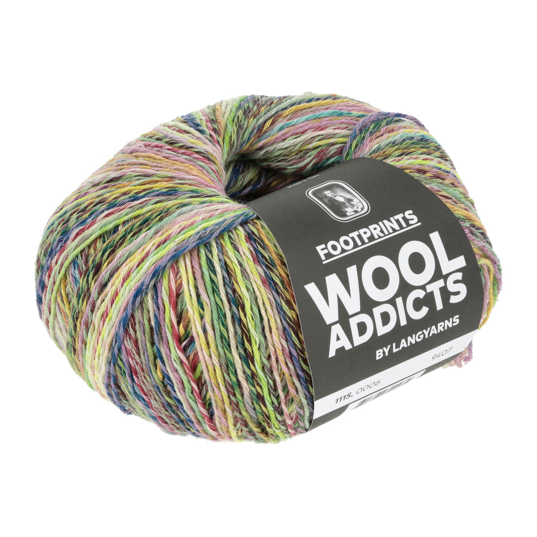 LANGYARNS Wooladdict FOOTPRINT New 22/23 sock yarn 